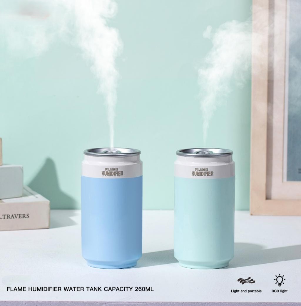 可樂罐式車載/台式多用途加濕噴霧