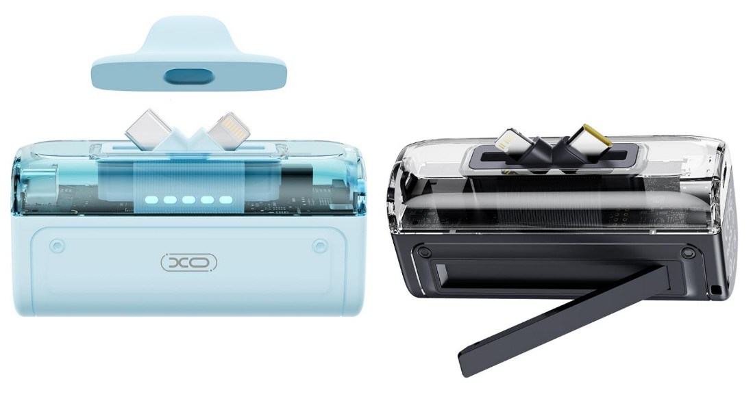 雙頭行動電源, Type-C、lightning 旋轉切換